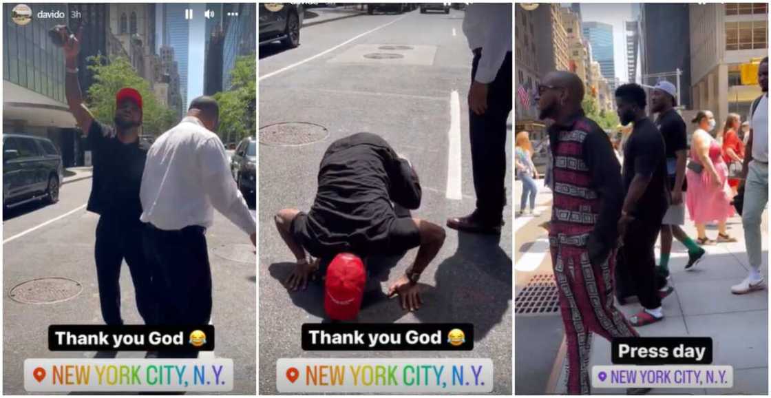 Davido arrives New York ahead of tour Davido arrives New York ahead of tour