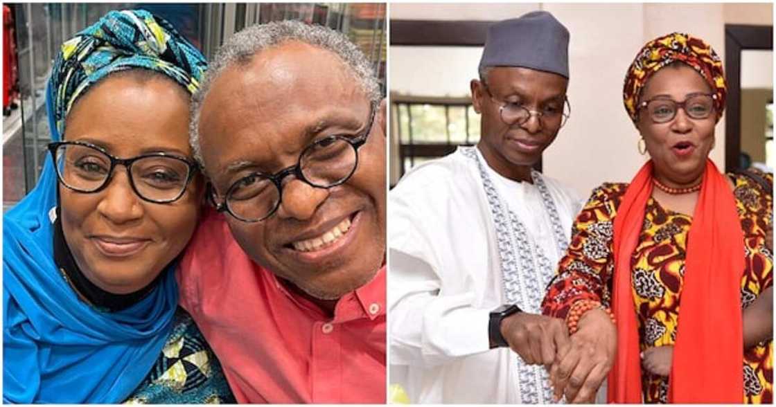 Uwargidan El-Rufai ta koka da yadda wahalar mulki ta mayar da mijinta Uwargidan El-Rufai ta koka da yadda wahalar mulki ta mayar da mijinta