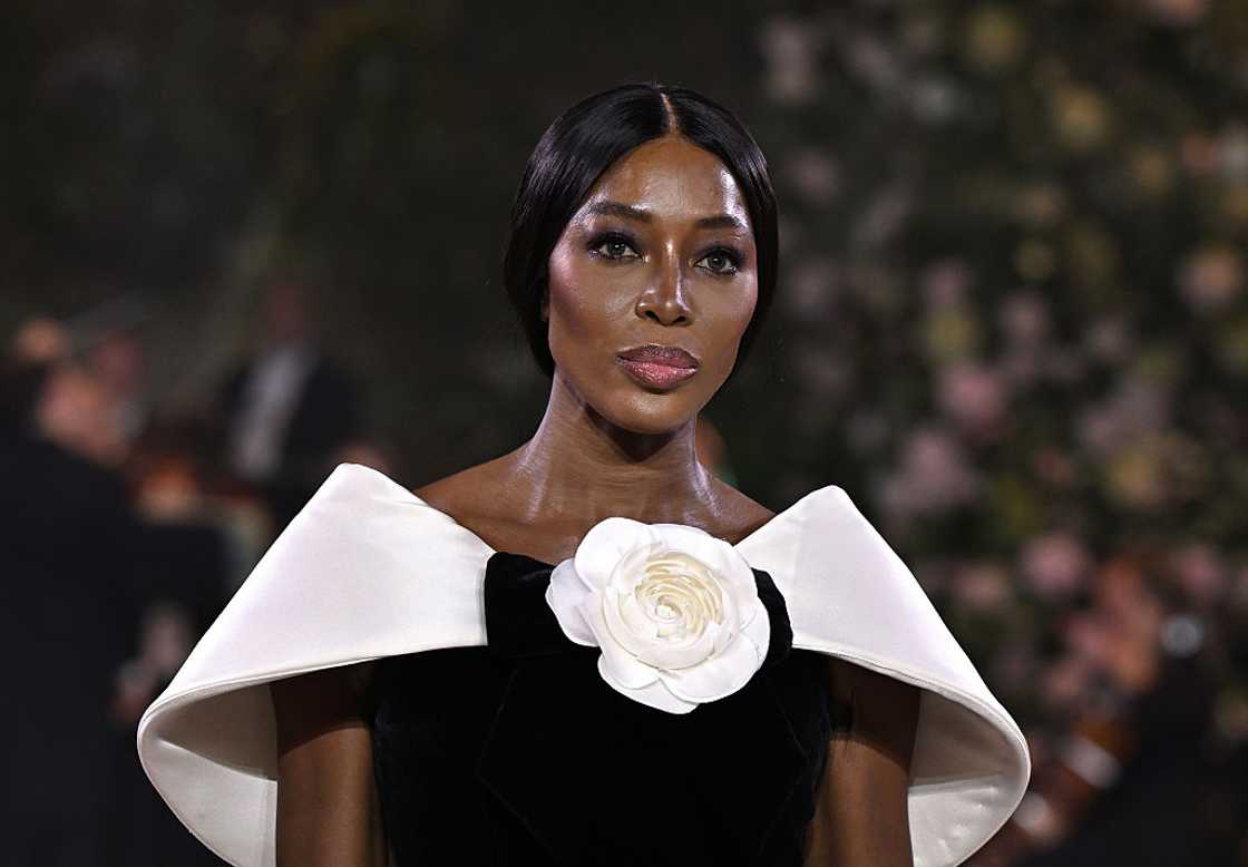 Naomi Campbell attends the 2025 London Fashion Week
