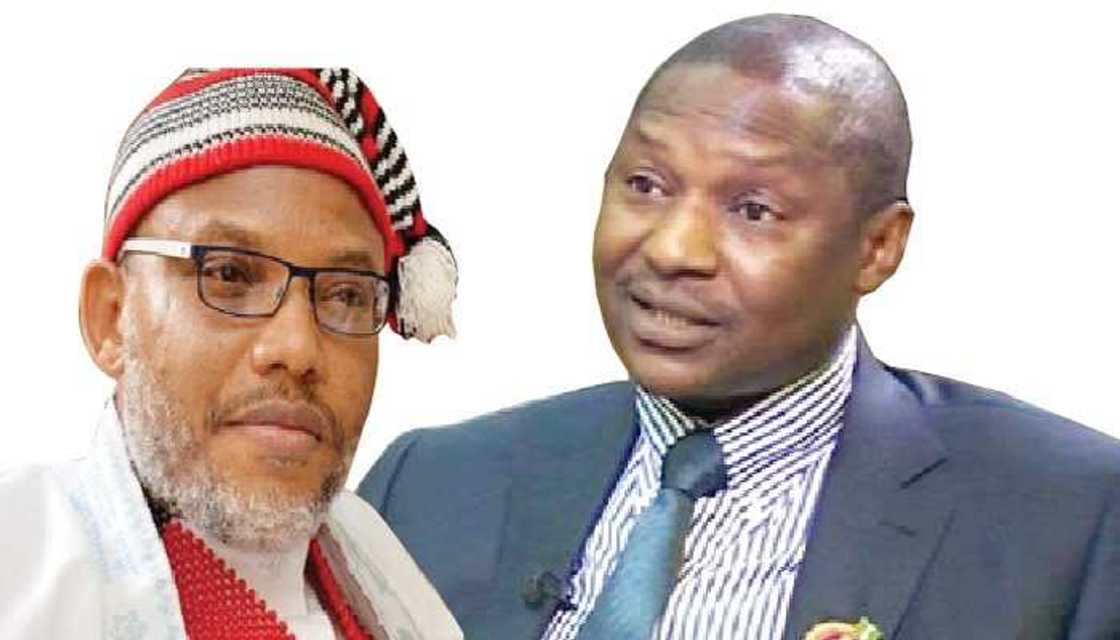 Nnamdi Kanu da Malami