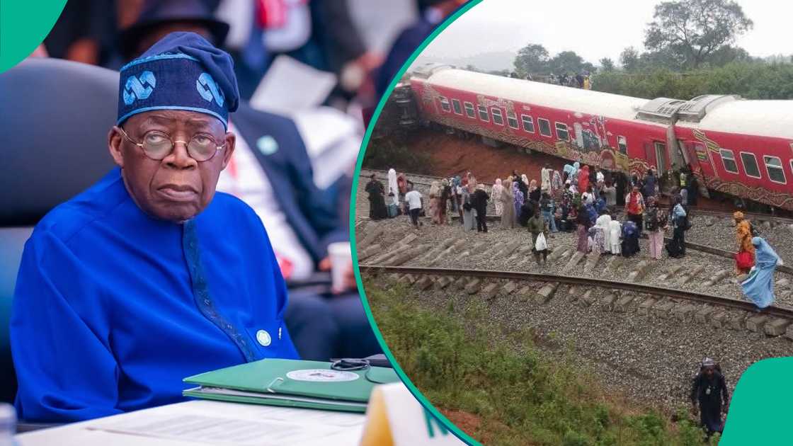 Tinubu ya yi alhini kan hatsarin jirgin kasan Kaduna