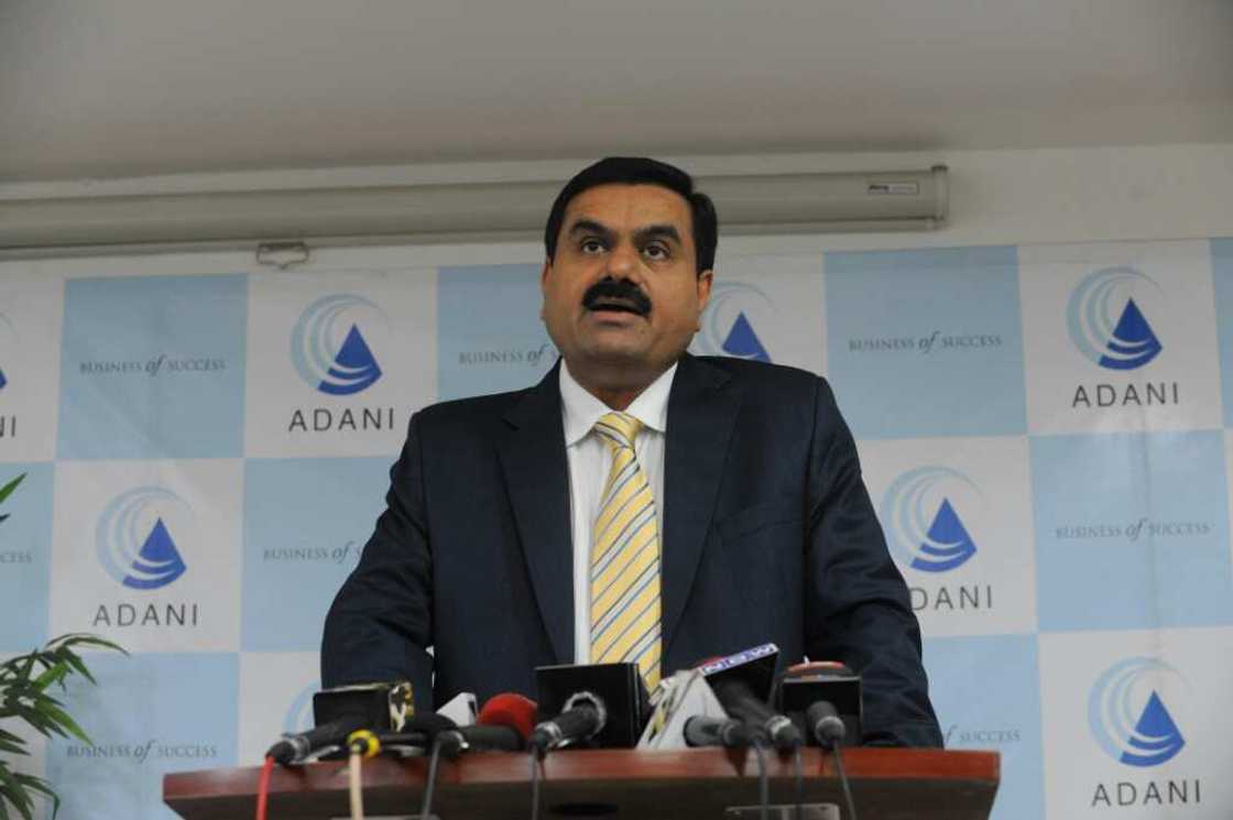 Indian billionaire Gautam Adani, seen here in 2010, is making a bid to buy broadcaster NDTV