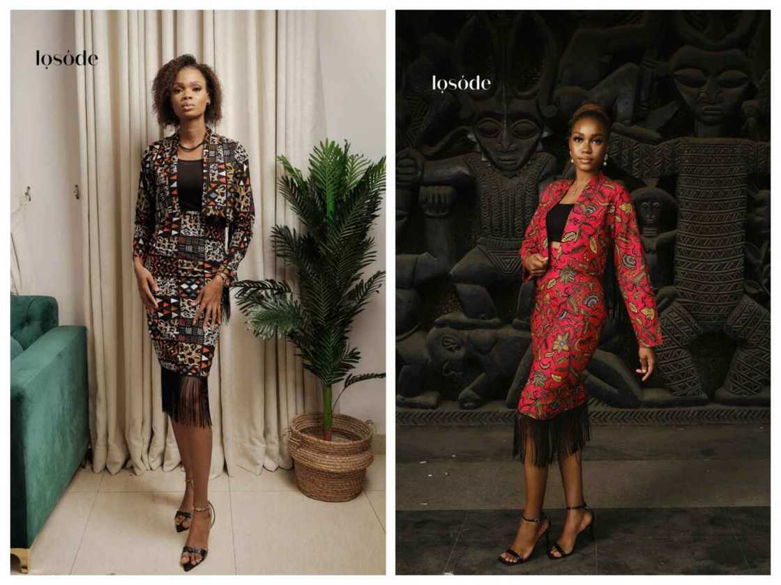 Trendy Ankara skirt and blouse styles for 2024 Trendy Ankara skirt and blouse styles for 2024