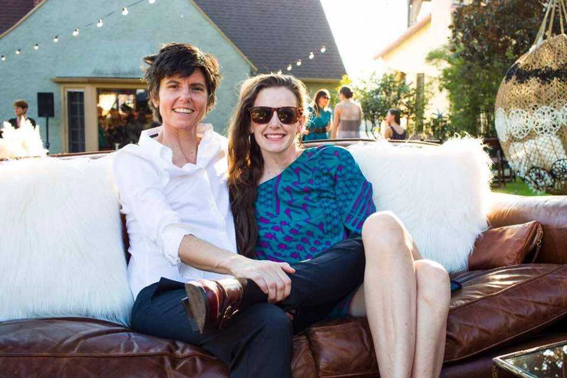 Stephanie Allynne and her wife Stephanie Allynne and her wife