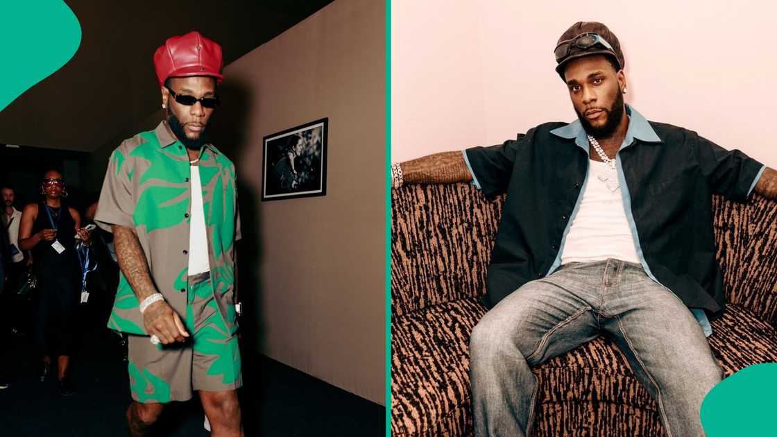 Burna boy steps out in skirt. Burna boy steps out in skirt.