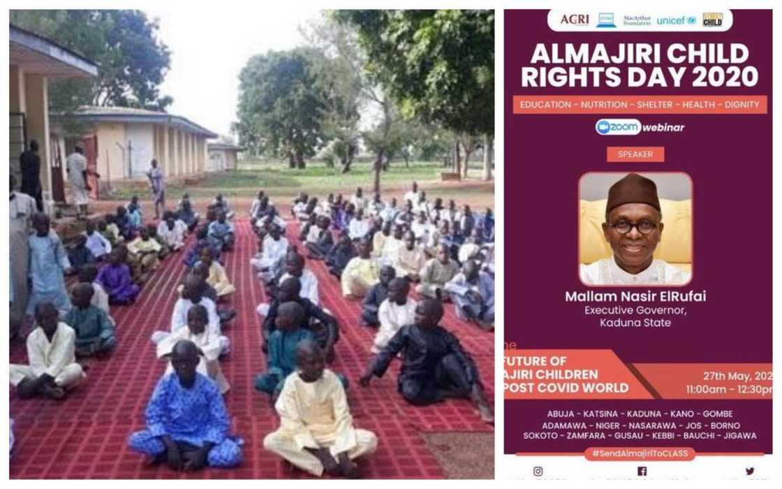 Manufarmu su samu ilimin zamani ba tare da hanasu samin ilimin AlKur'ani ba - El-Rufa'i kan Almajirai Manufarmu su samu ilimin zamani ba tare da hanasu samin ilimin AlKur'ani ba - El-Rufa'i kan Almajirai