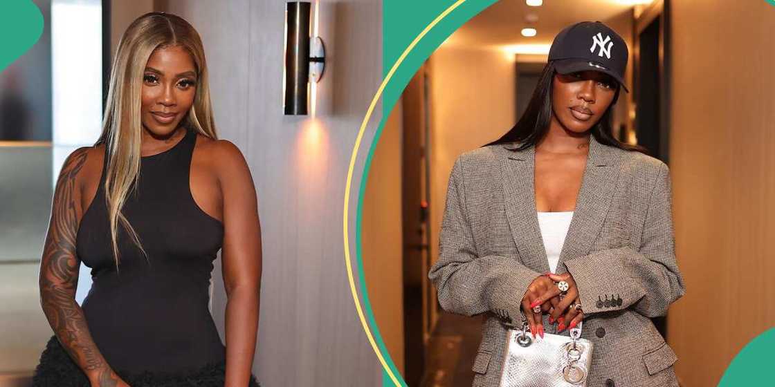 Tiwa talks about kissing scene in 'Water & Garri." Tiwa talks about kissing scene in 'Water & Garri."