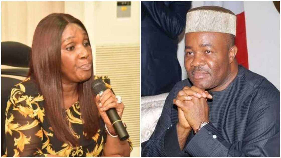 Akpabio gives fresh details about Nunieh's sack as NDDC boss, reveals late Abba Kyari's role Akpabio gives fresh details about Nunieh's sack as NDDC boss, reveals late Abba Kyari's role