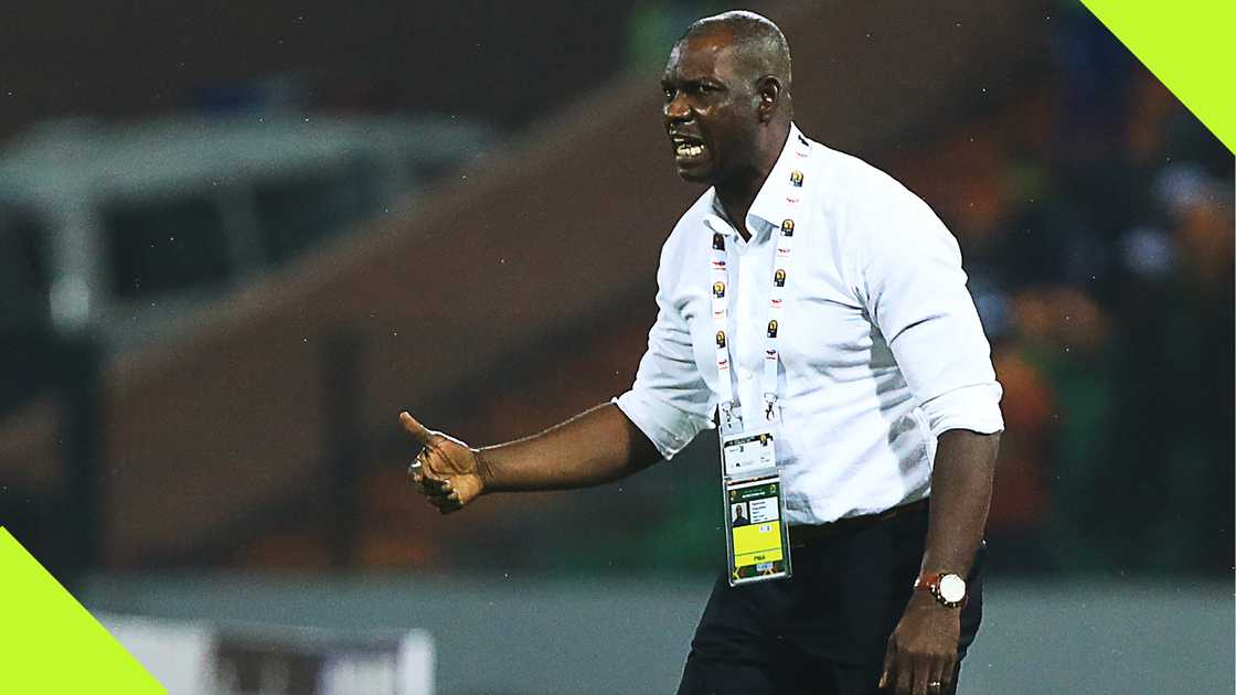 Augustine Egauvoen during the 2021 AFCON in Cameroon Augustine Egauvoen during the 2021 AFCON in Cameroon