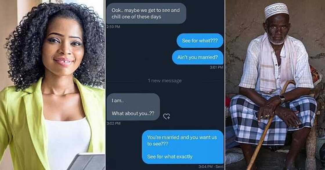 Nigerian lady exposes her chat with a married man Nigerian lady exposes her chat with a married man