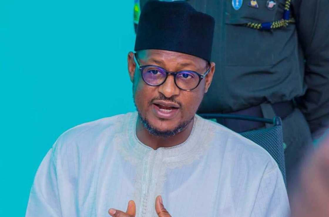 Gwamnan Katsina, Malam Dikko Radɗa. Gwamnan Katsina, Malam Dikko Radɗa.