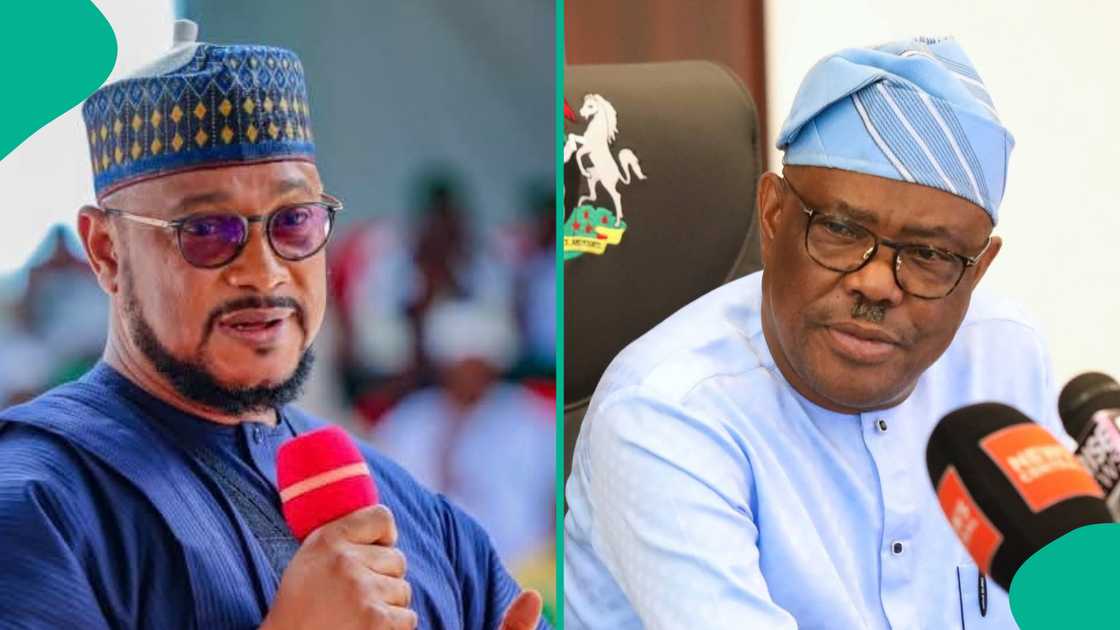 Gwamna Dauda ya caccaki Wike Gwamna Dauda ya caccaki Wike