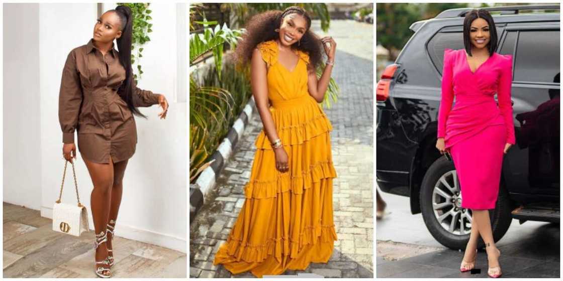 Photos of some Nigerian celebrities.