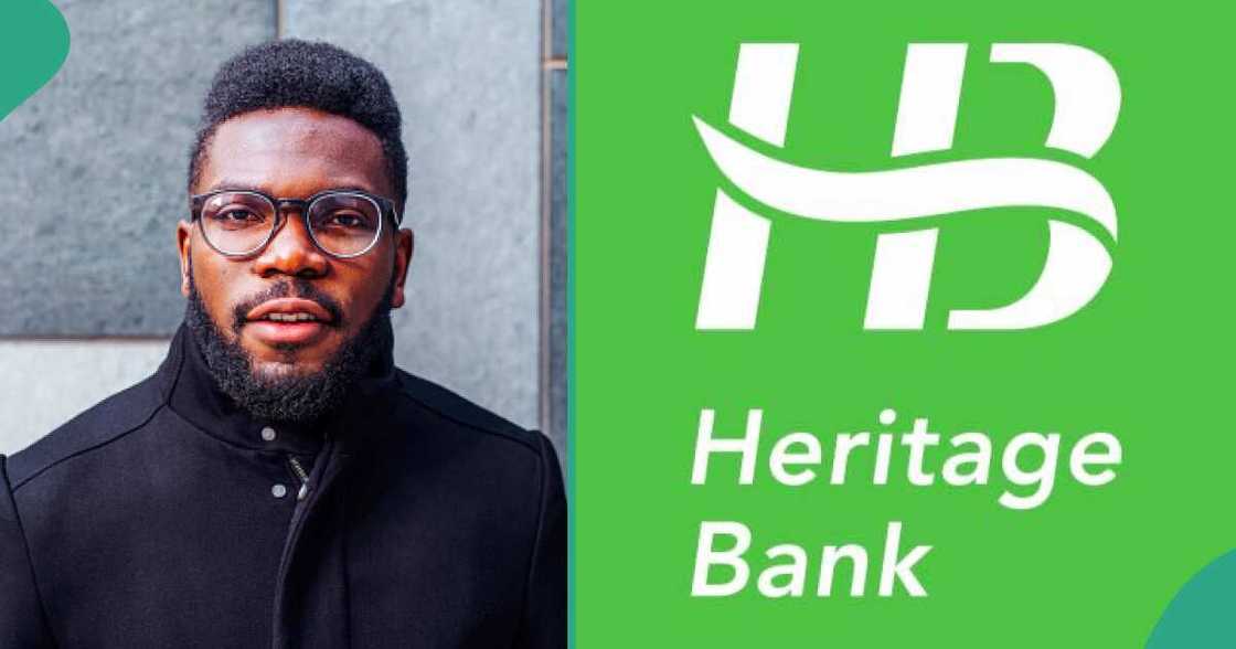 Man who wanted to sue Heritage Bank finally opens up