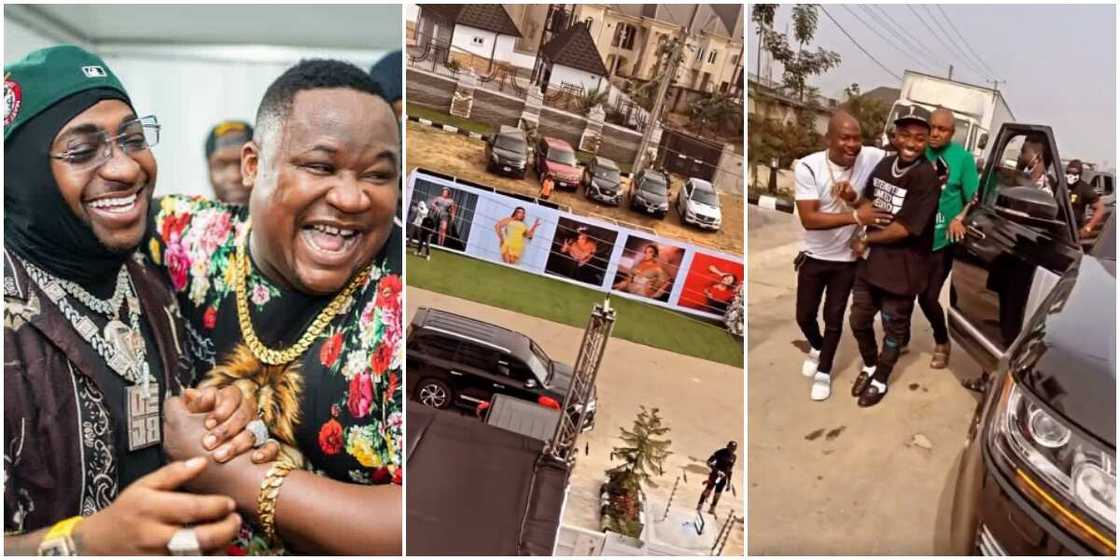 Davido storms Owerri for Cubana Chiefpriest wife's birthday Davido storms Owerri for Cubana Chiefpriest wife's birthday