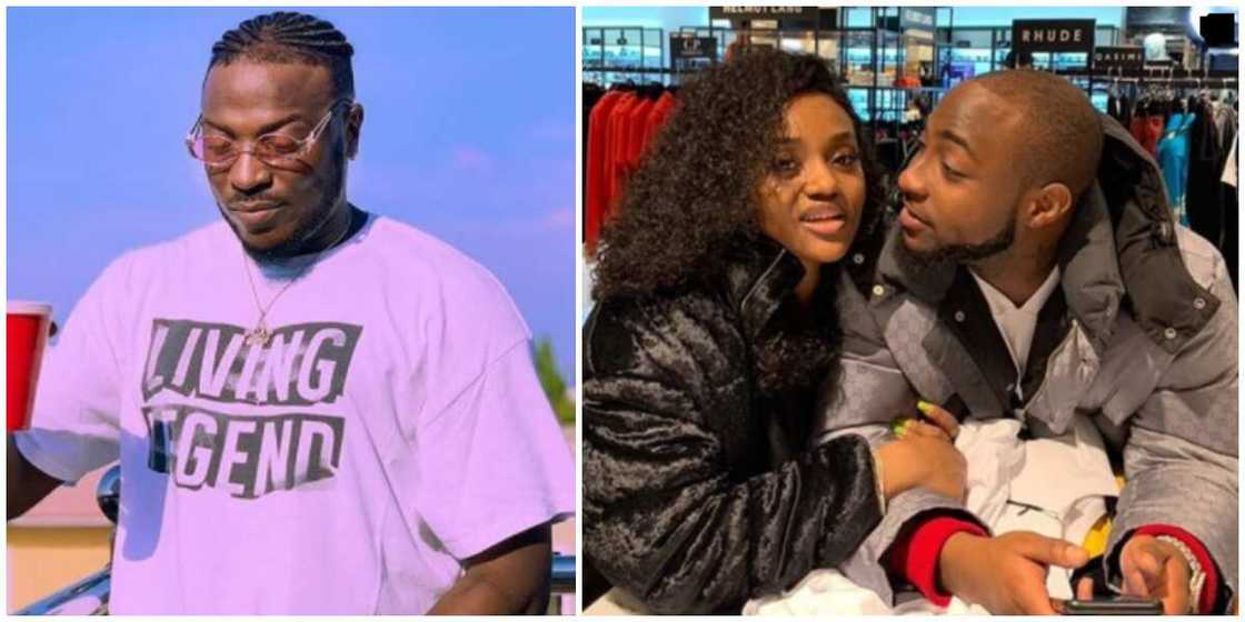 Singer Peruzzi reacts to allegations that he slept with Chioma, calls it 'crazy' Singer Peruzzi reacts to allegations that he slept with Chioma, calls it 'crazy'