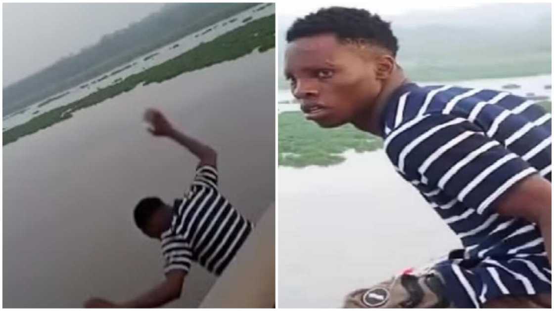 He was suicidal for days: Wife of 21-year-old Man who jumps into Lagos Lagoon reveals He was suicidal for days: Wife of 21-year-old Man who jumps into Lagos Lagoon reveals