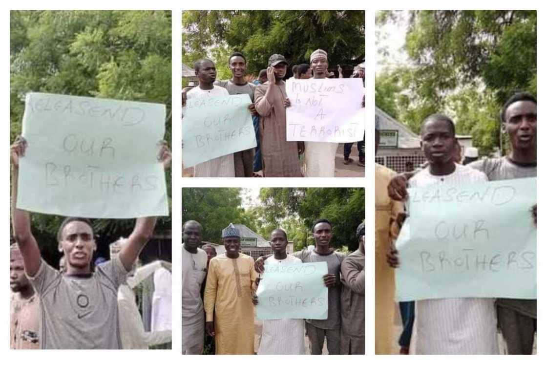 Matasa sun fito zanga-zanga a Sokoto.