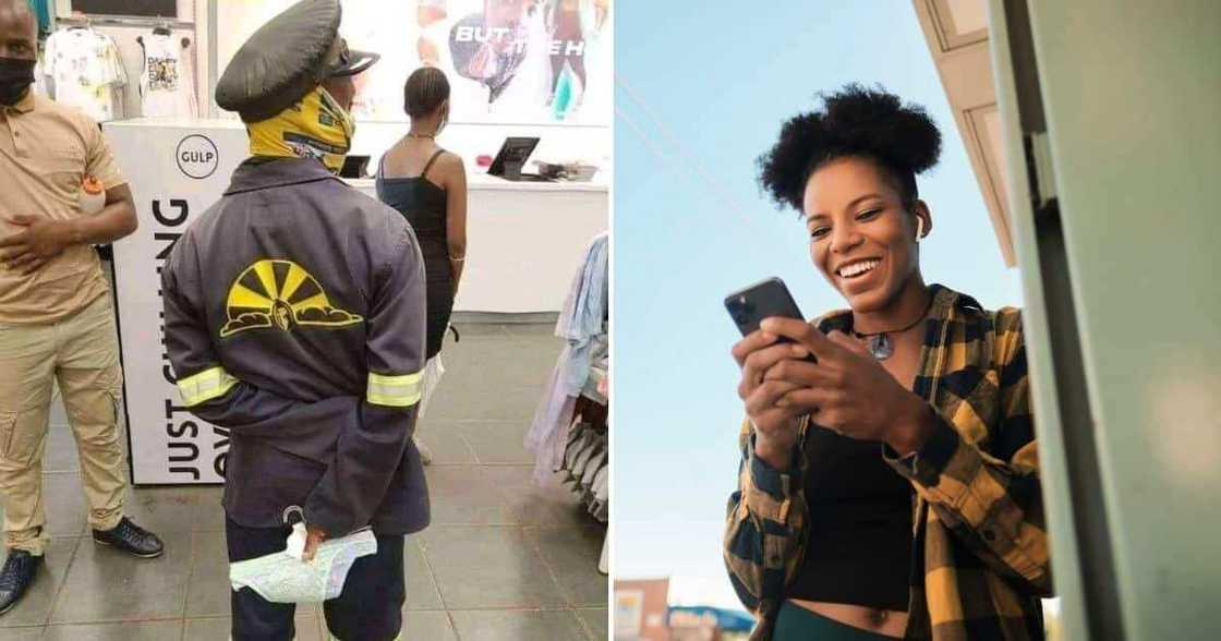 Reactions trail video of man buying female underwear and boldly holding it in line Reactions trail video of man buying female underwear and boldly holding it in line