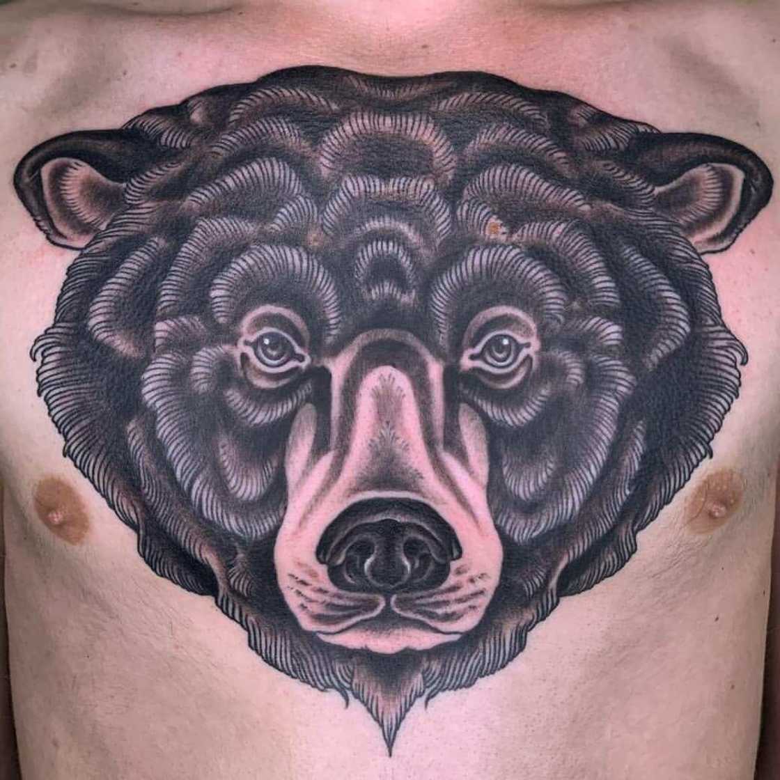 bear tattoo