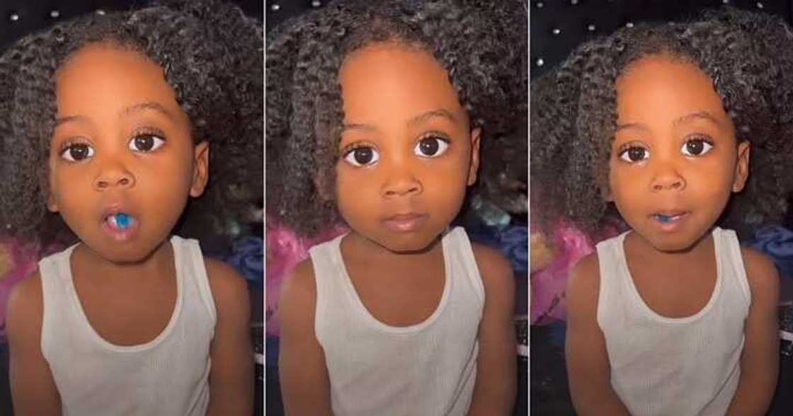 Little boy with big eyes and full hair Little boy with big eyes and full hair