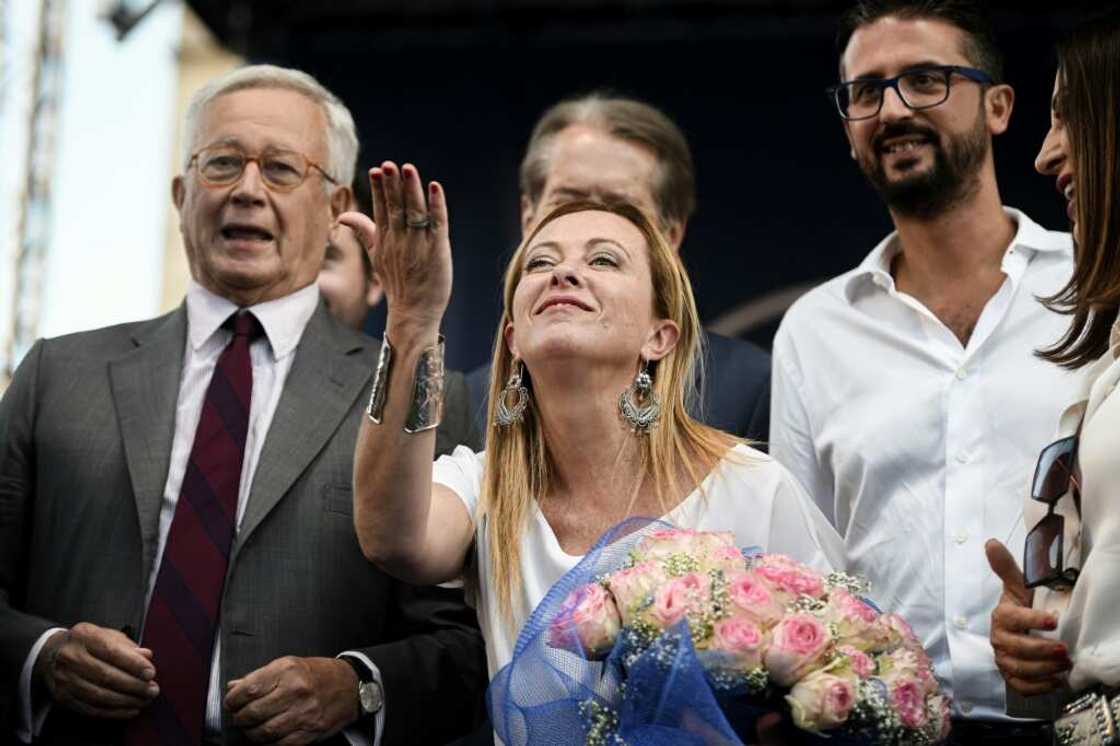 The far-right leader is no longer calling for Italy to leave the euro but concerns about her euroscepticism persist The far-right leader is no longer calling for Italy to leave the euro but concerns about her euroscepticism persist