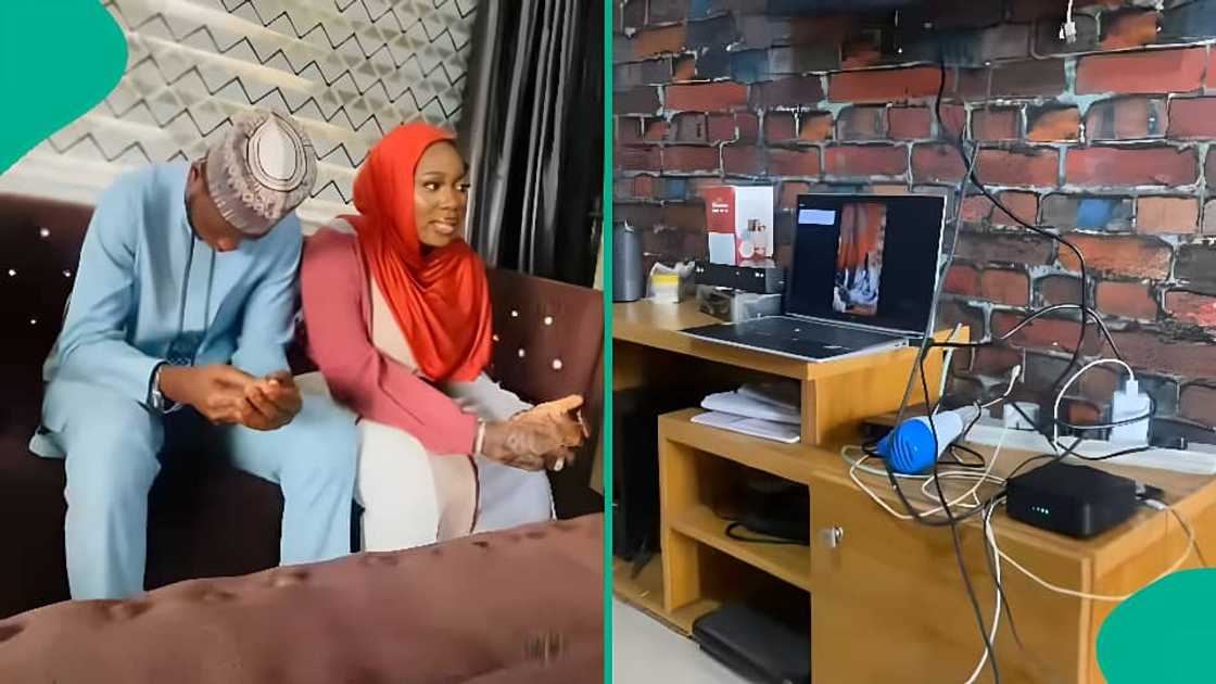 Nigerian couple holds virtual Nikkah and their family members from Ilorin get emotional while watching the ceremony. Nigerian couple holds virtual Nikkah and their family members from Ilorin get emotional while watching the ceremony.