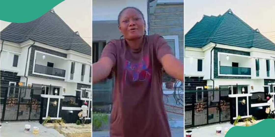 Yar Najeriya ta gina gidanta a wata 7 Yar Najeriya ta gina gidanta a wata 7