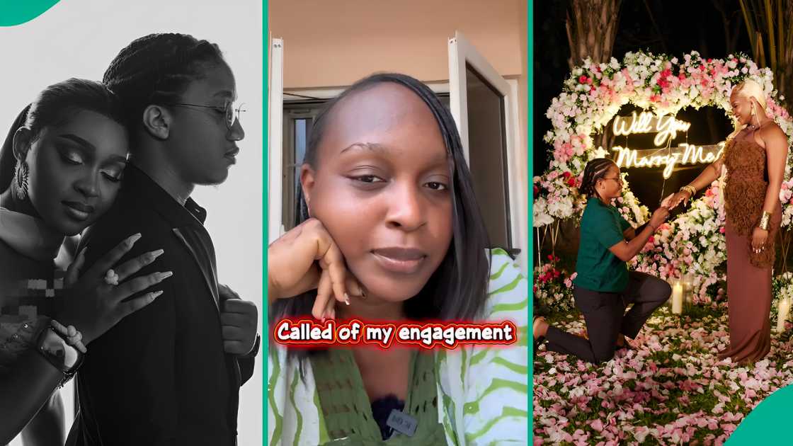 A lady announces her breakup months after getting engaged