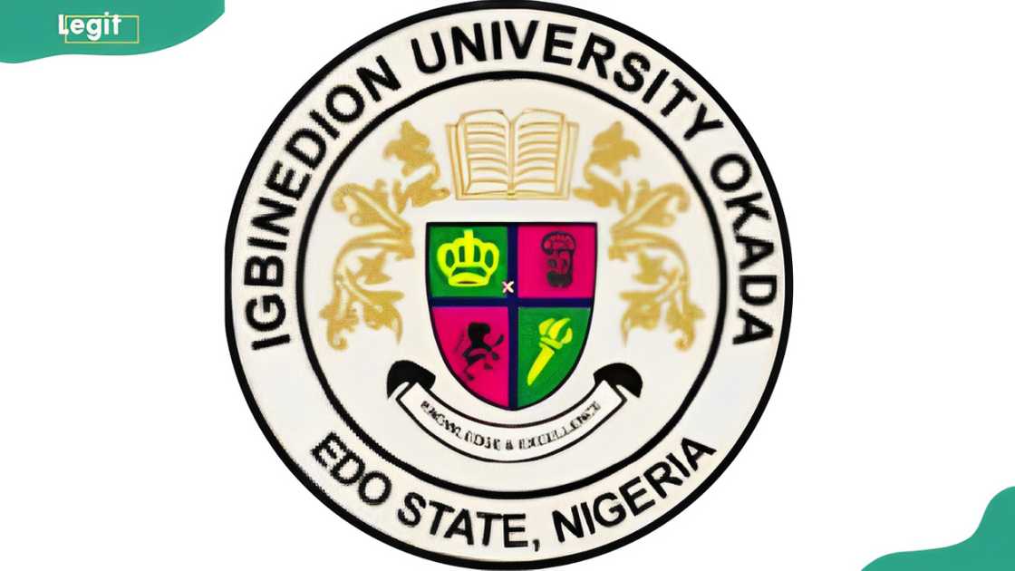 Igbinedion University logo Igbinedion University logo