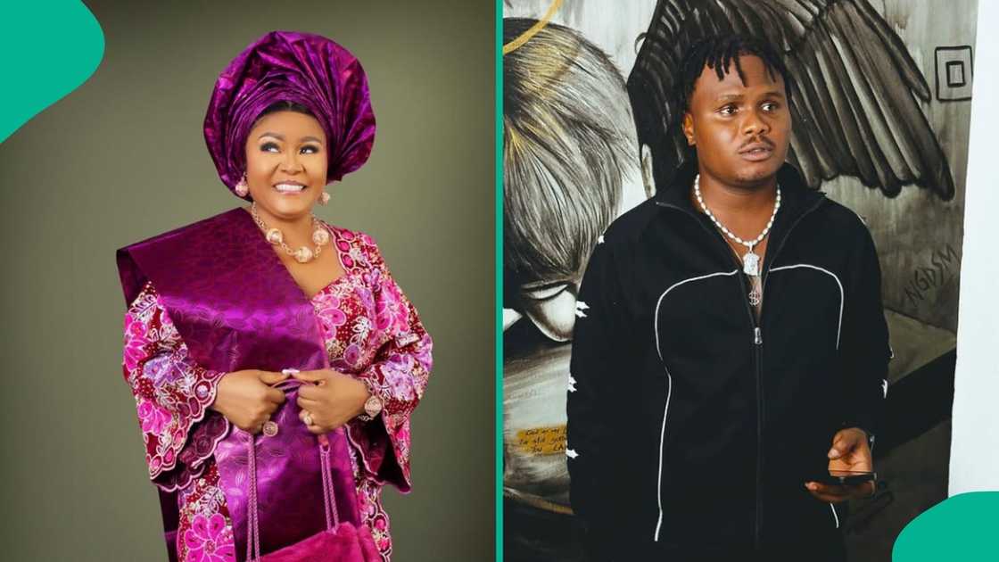 Mummy Dolarz finally reacts to husband-snatching claims. Mummy Dolarz finally reacts to husband-snatching claims.