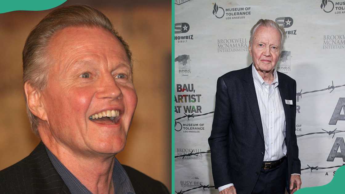 Jon Voight then and now. Jon Voight then and now.
