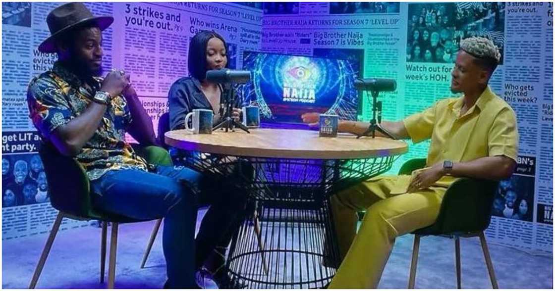 Photos of former BBNaija stars Khalid, Ilebaye and Elozonam Photos of former BBNaija stars Khalid, Ilebaye and Elozonam