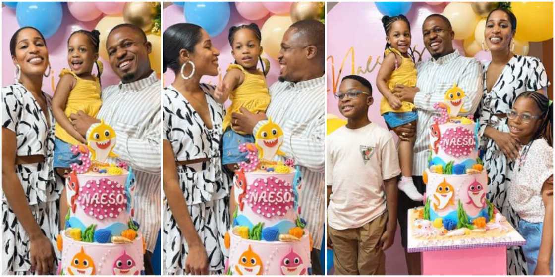 Naeto C and Wife celebrate daughter's birthday Naeto C and Wife celebrate daughter's birthday