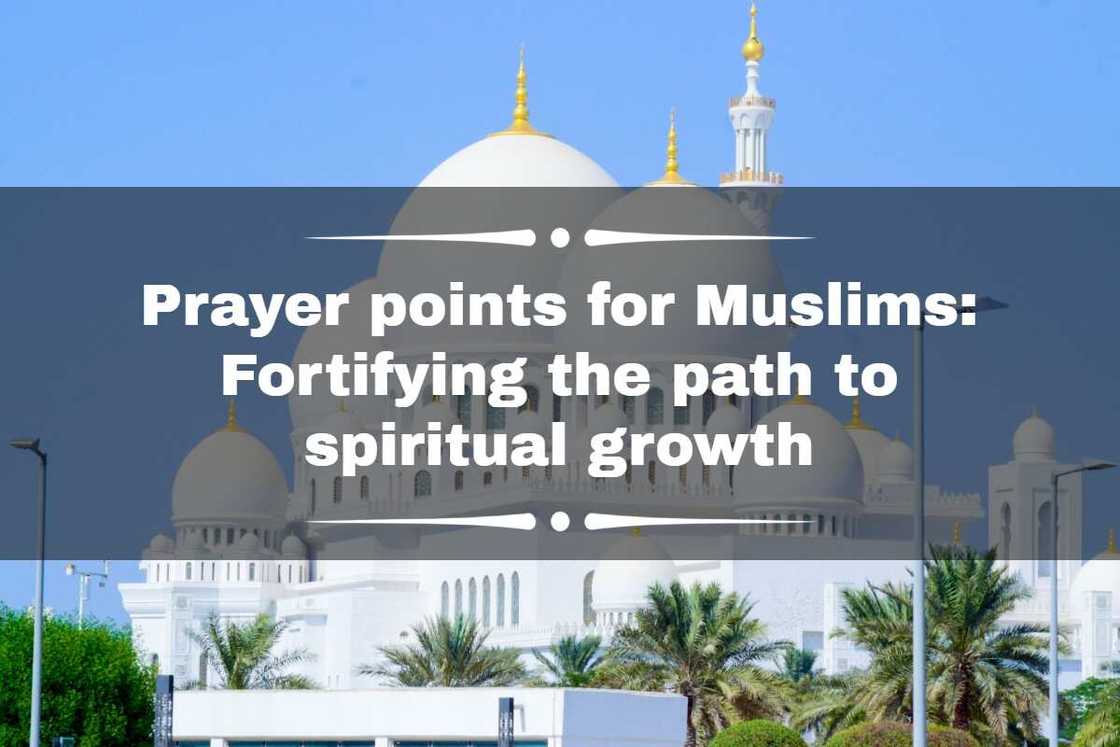 Muslim prayer points for spiritual growth Muslim prayer points for spiritual growth