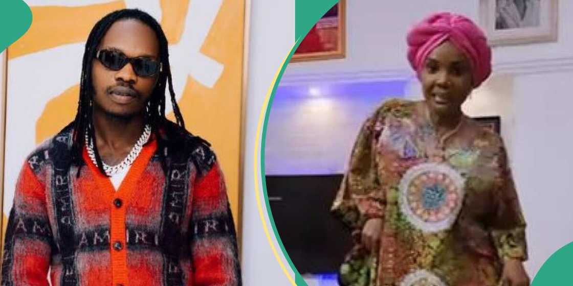 Singer Naira Marley and actress Iyabo Ojo Singer Naira Marley and actress Iyabo Ojo