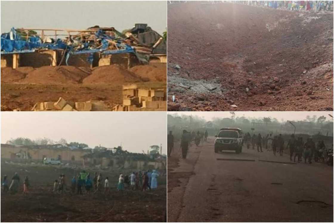Breaking: Explosion rocks Akure, 100 houses, school, churches destroyed Breaking: Explosion rocks Akure, 100 houses, school, churches destroyed
