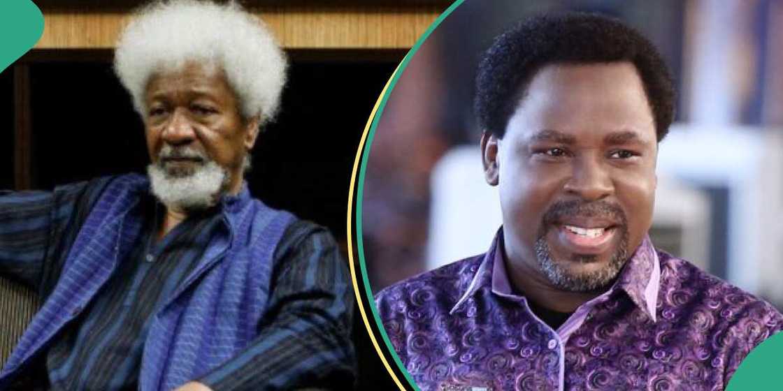 Soyinka reacts to BBC documentary on TB Joshua Soyinka reacts to BBC documentary on TB Joshua