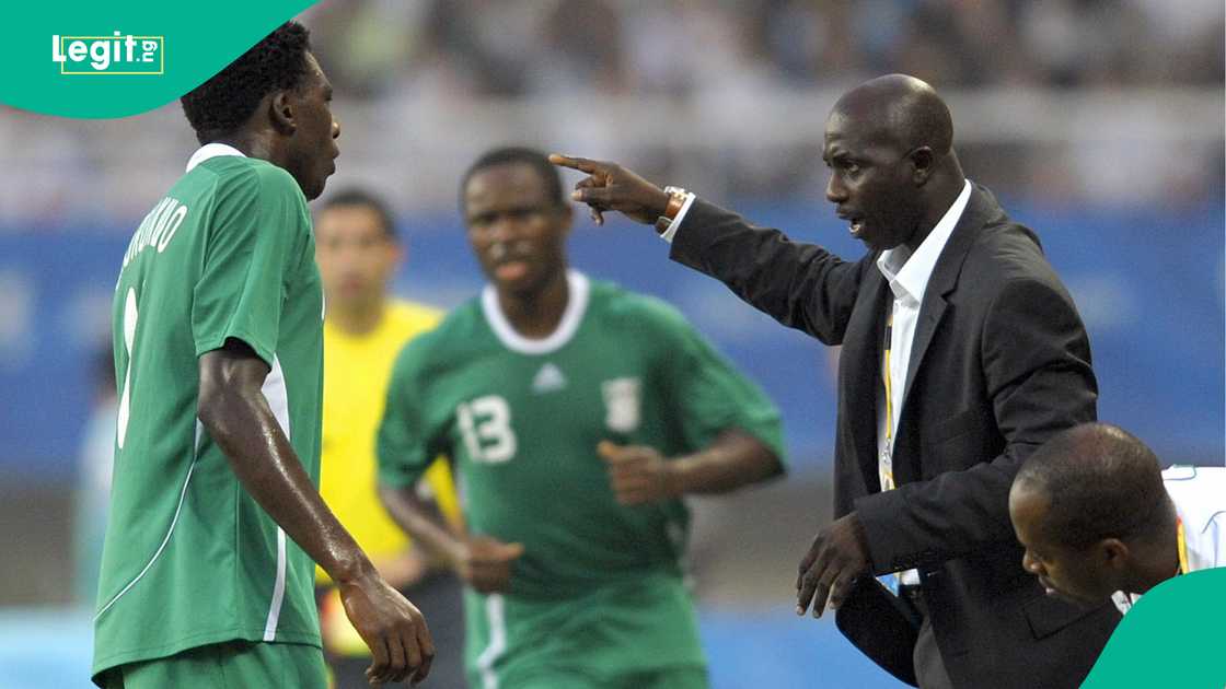 Samson Siasia, Belgium, Dream Team, Nigeria, Beijing, China, Olympics.