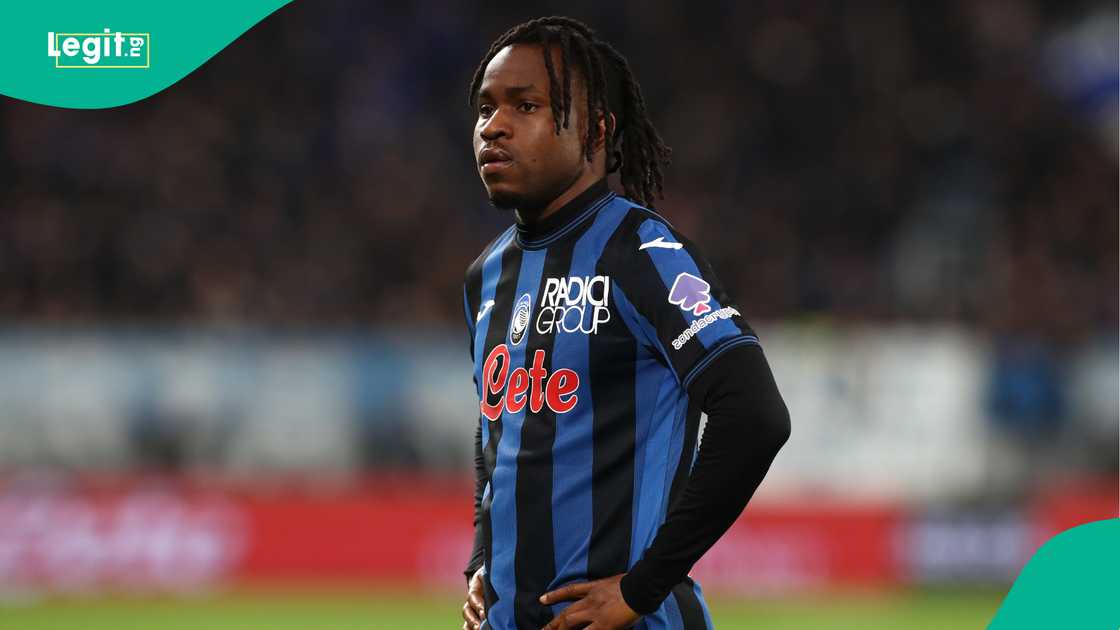 Ademola Lookman, Atalanta, Inter Milan, Gewiss Stadium, Bergamo, Italy, Serie A. Ademola Lookman, Atalanta, Inter Milan, Gewiss Stadium, Bergamo, Italy, Serie A.