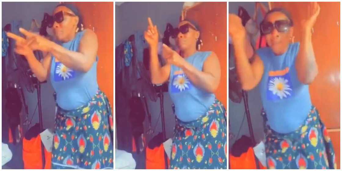 Nigerians gush as woman switches from Davido's song to the focus dance in trending video Nigerians gush as woman switches from Davido's song to the focus dance in trending video