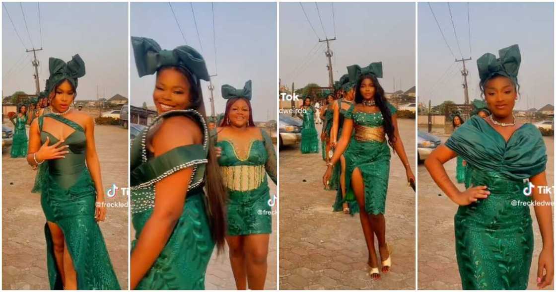 Nine cousins, man flaunts his fine nine cousins Nine cousins, man flaunts his fine nine cousins