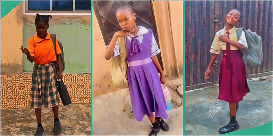 Nigerian mum shares why she enrolled kids in different schools