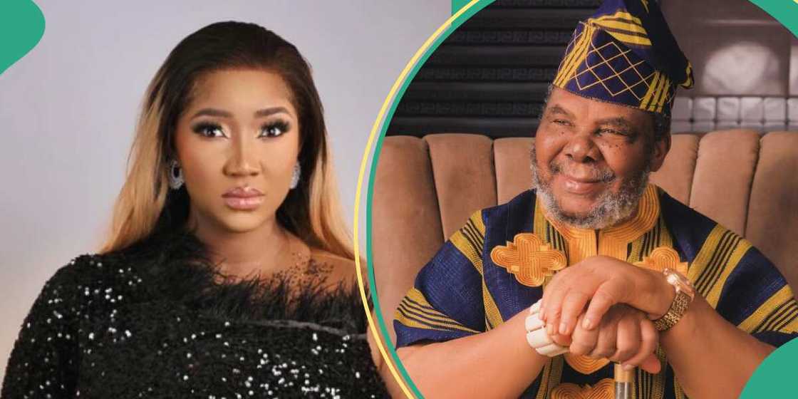 Judy Austin celebrates Pete Edochie's 77th birthday.