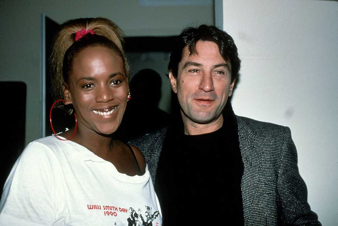 Robert De Niro and Toukie Smith at an event in New York City Robert De Niro and Toukie Smith at an event in New York City