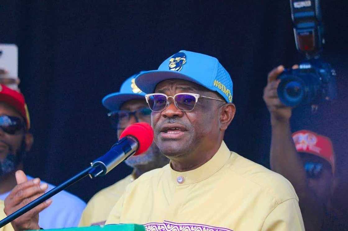 Gwamna Wike. Gwamna Wike.