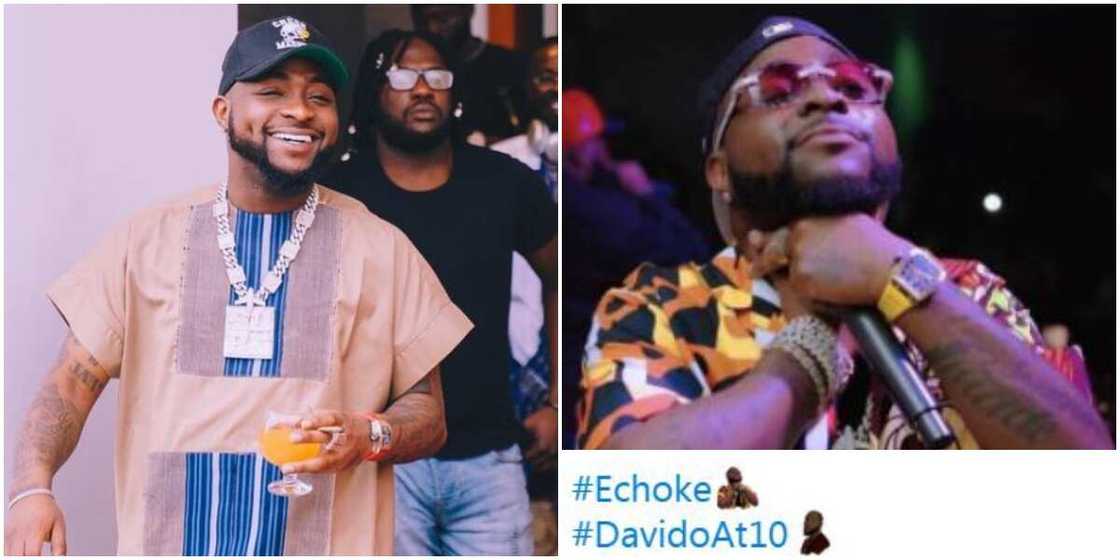 Davido at 10: Once Again Twitter Celebrates Singer With Customised Emoji to Mark His Years in the Industry Davido at 10: Once Again Twitter Celebrates Singer With Customised Emoji to Mark His Years in the Industry