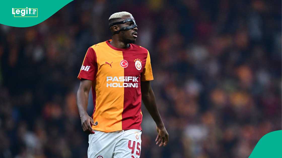 Victor Osimhen, Galatasaray, Barcelona, UEFA Champions League, Turkiye. Victor Osimhen, Galatasaray, Barcelona, UEFA Champions League, Turkiye.