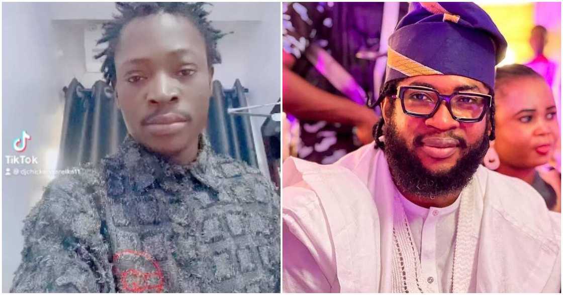 Abu Abel and DJ Chicken. Abu Abel and DJ Chicken.