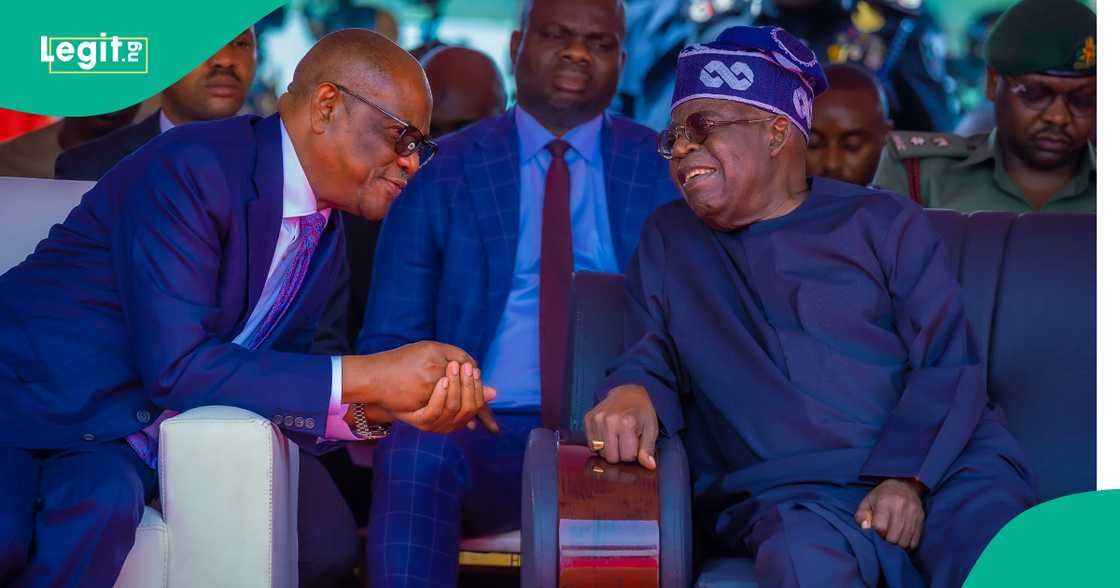 Wike da Tinubu. Wike da Tinubu.